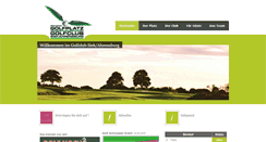 Desktop Screenshot of golfplatz-siek.de